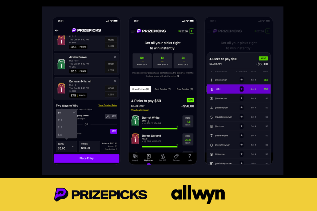 Prizepicks-Allwyn