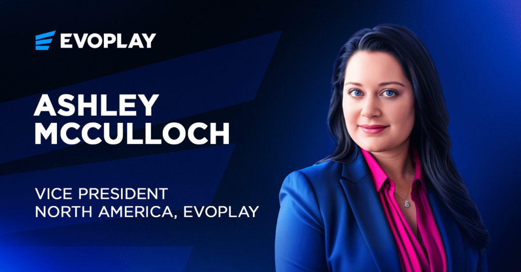 Evoplay Ashley McCulloch VP North America