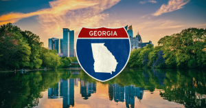 Georgia interstate sign
