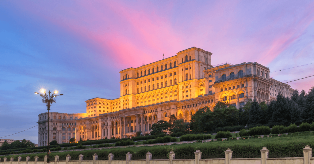 Palace of Parliament Bucharest Romania