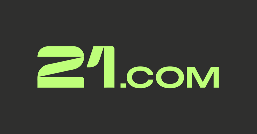 21.com logo