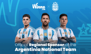 Winna.com Regional Sponsor Argentine National team