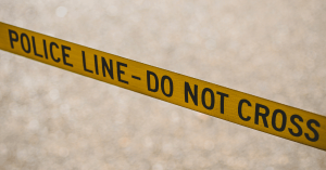 Police line