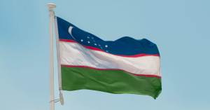 Flag of Uzbekistan