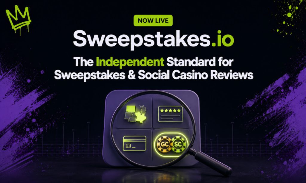 Sweepstakes.io launch