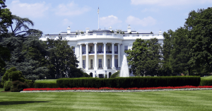 White House Building front lawn