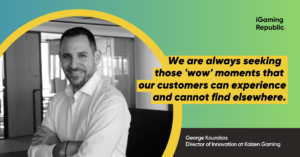 George Kourakos Director of Innovation at Kaizen Gaming