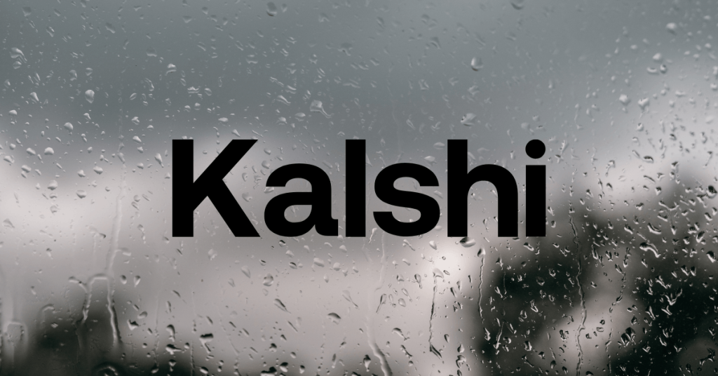 Kalshi logo weather predictions