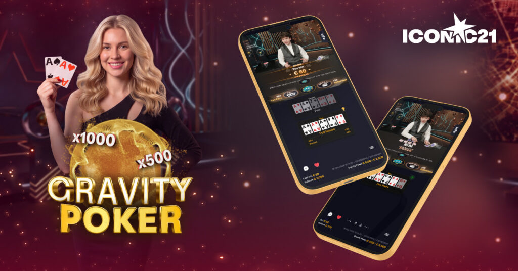 Gravity Poker ICONIC21 launch