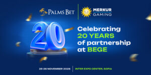 PalmsBet Merkur 20 years of partnership
