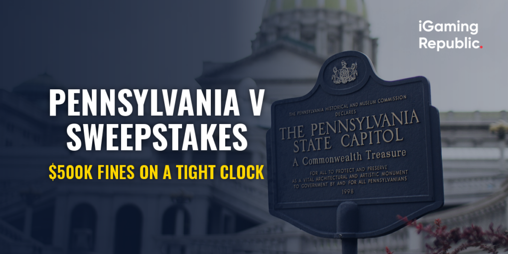 Pennsylvania’s sweepstakes ban