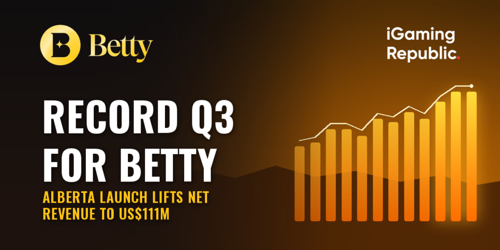 Betty Canada record Q3 2026 net revenue Alberta