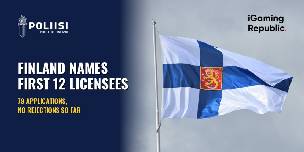 Finland first 12 gambling licences national police board